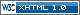 valid xhtml 1.0